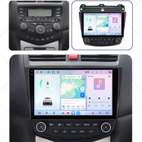 Radio para Auto Android de 10 Pulgadas, 2+32GB, 4G WIFI, BT, Pantalla Táctil, 8 Núcleos, Carplay, para Honda Accord 7 2003-2007, Navegación GPS