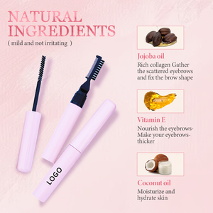 Logo Của Bạn Thuần Chay Khoáng Sản Mềm Lâu Dài Không Thấm Nước Lông Mày Gel Mạnh Mẽ Giữ Bao Bì Nhãn Hiệu Riêng Sản Xuất Điêu khắc Rõ Ràng - Product Image 2