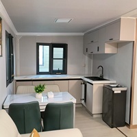 Özel Prefabrik 20Ft 30Ft 40Ft Konteyner Genişletilebilir Ev 5 Yatak Odalı Prefabrik Nakliye Katlanır Ev İnşaatı Emlak