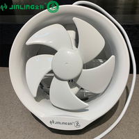 Ventilateur d'extraction de salle de bain 8 pouces pour camping-car, alimenté en courant alternatif 25W, monté sur fenêtre en verre, par un fabricant chinois
