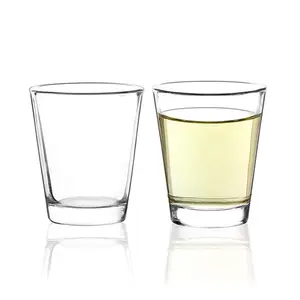 Heavy Base Shot Glass Set Bulk Whisky Shot Glasses 2 Oz Mini Glass