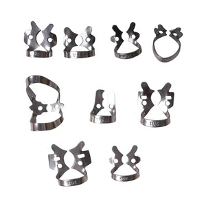 Kit Profesional Completo de Aislamiento Dental de Acero Inoxidable con Pinzas, Marco y Punzón para Dique de Goma - Product Image 5