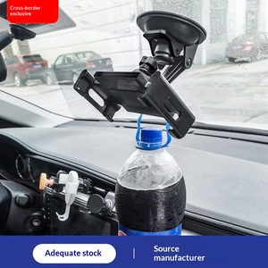 Nuevo Soporte Plegable de Plástico para Teléfono con Clip Trasero y Ventosa para Coche, Universal para Salpicaderos de Coche, Teléfonos y Tablets, Fuerte Sujeción - Product Image 2