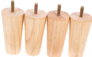 Patas de Muebles de Madera Maciza Cónicas (Escandinavas) - Product Image 6