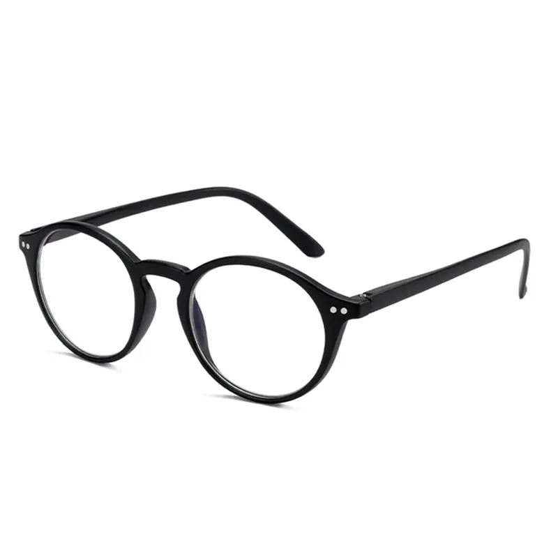 Designer Branded Spectacle Black Frames Anti Blue Light Blocking Glasses Retro Round Optical Cheap Eye Glasses For Men Women