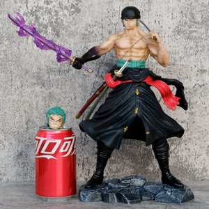 Hcengtriz 30CM per un pezzo Roronoa Zoro spada PVC figura giapponese cartone animato Action Figure statua giocattolo Anime raccogliere modello - Product Image 3
