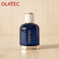 Moderna y Exclusiva Botella de Perfume de Vidrio de Lujo de 60 ml con Diseño de Logotipo Personalizado, Envase de Fragancia Recargable para Marcas Premium