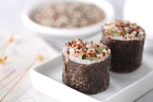 حبوب كينوا عضوية عالية الجودة مخصصة بسعر الجملة ، حبوب كاملة من تريكلور كينوا - Product Image 4