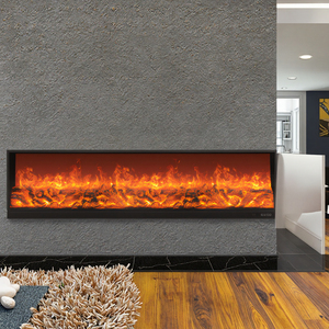 <span class=keywords><strong>Chimenea</strong></span> eléctrica de 90 pulgadas con soporte de <span class=keywords><strong>madera</strong></span> de 100 "nueva y original debajo del televisor - Product Image 5