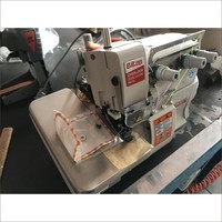 Machine à surjeter avec accessoire en forme de coquille Machine à coudre à broder