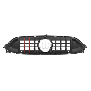 HS W236 bon artisanat pièces de réglage Grille voiture pare-chocs radiateur évents Grille plastique noir calandre avant pour Benz <span class=keywords><strong>CLE</strong></span> W236 <span class=keywords><strong>2023</strong></span> + - Product Image 3