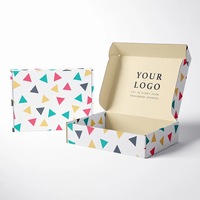 Boîte d'expédition en carton ondulé écologique personnalisée, boîtes d'expédition imprimées personnalisées pour vêtements, chapeaux, chaussures, boîte en carton pliable
