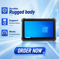 Tableta Robusta con Windows 11 de 10.1 Pulgadas, Suministro de Fábrica, Tableta Industrial con Procesador Intel, Escáner de Código de Barras, Wi-Fi, Resistente al Agua IP67