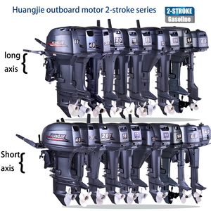 Motor Huang Jie de 2 tiempos y 18 CV, propulsor a gasolina, para embarcaciones de pesca, motores de fuerza para botes de goma y lanchas rápidas de 18 HP - Product Image 2