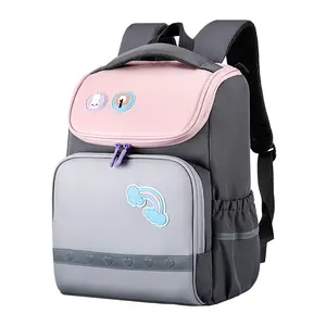 2023 새로운 패션 공장 가격 PU 가죽 배낭 학생 학교 가방 유니섹스 방수 가방