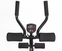 Banc de sécurité pliable et réglable pour exercices abdominaux avec cadre en acier pour entraînement à domicile en salle de sport