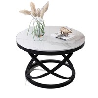 Mesa de Centro de Metal Ecológica y Duradera de Diseño Creativo, Disponible en Varios Colores, Personalizable, Muebles Modernos para el Hogar
