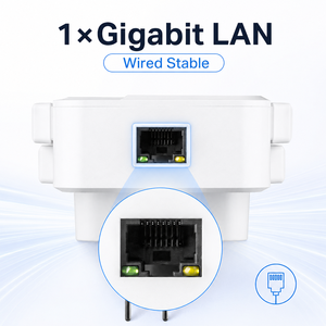 เครื่องขยายสัญญาณไวไฟไร้สาย Ax3000Mbps WiFi6 รุ่น RP730g-Xy แบบดูอัลแบนด์ ความเร็วสูง ขยายระยะสัญญาณไวไฟ พร้อมพอร์ต LAN 1ge สำหรับเชื่อมต่อเครือข่าย - Product Image 2