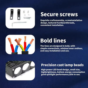 ไฟโปรเจคเตอร์ HyperLight <span class=keywords><strong>U89</strong></span> 180W สำหรับมอเตอร์ไซค์ ATV UTV ความสว่าง 20000LM ไฟขับขี่ขนาดเล็กแบบสองสี ไฟ LED ติดกระจังหน้ารถยนต์ - Product Image 5