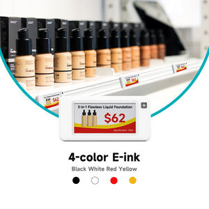 Étiquette de rayon électronique MinewTag 2,13 pouces, 4 couleurs, encre électronique, plastique ABS, économie d'énergie, mise à jour sans fil, certifiée CE/FCC/RoHS, vente au détail - Product Image 5