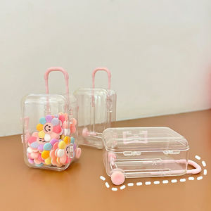 Boîte à mini-<span class=keywords><strong>valise</strong></span> avec logo personnalisé Boîte à cils mini-<span class=keywords><strong>valise</strong></span> Boîte de bureau simple et mobile - Product Image 5