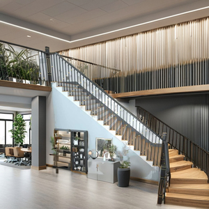 Thiết kế hiện đại cầu thang lan can lan can & tay vịn cho thanh lịch sử dụng trong nhà lan can cho cầu thang - Product Image 5