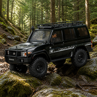 Camion RC tout-terrain professionnel 1/10 RGT EX86190 en métal et résine 4x4 avec essieux portiques, doubles blocages de différentiel, ESC 2 vitesses, RTR pour adultes