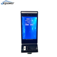 Jepower NFC Palm Vein Scanning Reconocimiento facial y Qr Code Scanning Máquina de control de acceso Pos Machine