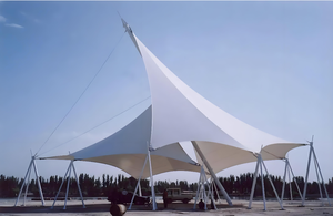 Auvent <span class=keywords><strong>Commercial</strong></span> pour Centres Commerciaux – Toit Tensile en Acier Léger et Esthétique avec Marquage Personnalisé, Services de Soudure et de Découpe - Product Image 4