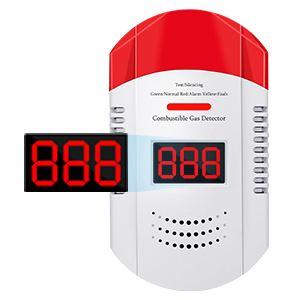 <span class=keywords><strong>Détecteur</strong></span> de fuite de <span class=keywords><strong>gaz</strong></span> portable intelligent et personnel avec alarme sonore et lumineuse pour <span class=keywords><strong>gaz</strong></span> naturel (CH4/Propane/Méthane) - Product Image 3