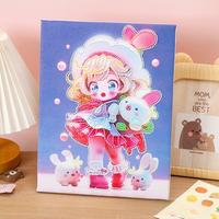 Peinture Diamant Princesse Lumineuse DIY, Dessin Animé pour Enfants, Fait Main, Peint à la Main, Cadre de Haute Qualité, Art Mural 5D Taille Personnalisée