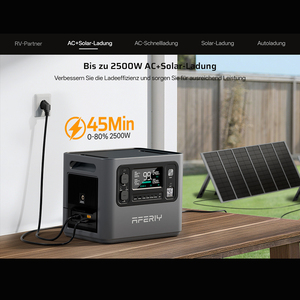 ระบบแบตเตอรี่สำรองพลังงานแบบพกพา AF-P2 ความจุขยายได้ถึง 4*2048Wh พร้อมจัดส่งจากคลังสินค้า EU - Product Image 2