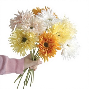 ดอกไม้ประดิษฐ์แบบก้านเดี่ยว รุ่น Gerbera สไตล์โมเดิร์นเรียบง่าย สำหรับตกแต่งบ้าน สีขาว รุ่น<span class=keywords><strong>แฟ</strong></span><span class=keywords><strong>รน</strong></span><span class=keywords><strong>ไช</strong></span><span class=keywords><strong>ส์</strong></span> BLLS02 - Product Image 1