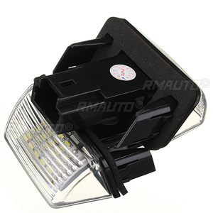 ไฟส่องป้ายทะเบียน LED 2X แบบ 18SMD ไม่มีข้อผิดพลาด สำหรับ PEUGEOT 206 207 306 307 406 407 และ CITROEN C3 C4 C5 - Product Image 3