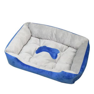 Groothandel Grote Luxe Hond & Kat Bed Kussen Zacht & Comfortabel Warm Wasbaar Pluche Rechthoek Vorm Effen Patroon - Product Image 5