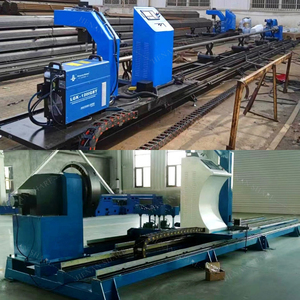 מכונת חיתוך פלזמה cnc תעשייתית עבור צינורות עגולים וצינורות עם רכיבי ליבה של ציוד משאבת מנוע stepper נושאת - Product Image 3