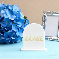 Numéros de table en miroir doré, décoration de mariage, numéros de table de mariage, signalisation en lettres 3D découpées au laser argentées et blanches