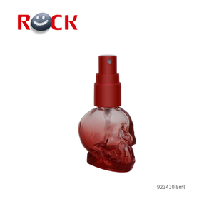 8ml clair <span class=keywords><strong>bouteille</strong></span> <span class=keywords><strong>en</strong></span> <span class=keywords><strong>verre</strong></span> crâne forme <span class=keywords><strong>bouteille</strong></span> <span class=keywords><strong>de</strong></span> parfum avec bouchon <span class=keywords><strong>en</strong></span> aluminium - Product Image 2