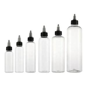 100ml 200ml Transparent Sharp-mouth Bottle <b>Plastic</b> Squeezable Needle Bottles Refillable Color Paste Dye Bottle - Product Image 5