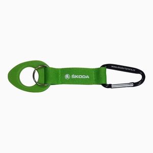 <b>Custom</b> Fashion Print Logo Short Lanyard Carabiner Keychain with Strap Split <b>Key</b> <b>Ring</b> - Product Image 4