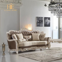 Fauteuils d'appoint en bois massif de style français antique classique, fauteuil d'appoint de luxe avec accoudoirs pour salon, fauteuil de salon pour hôtel