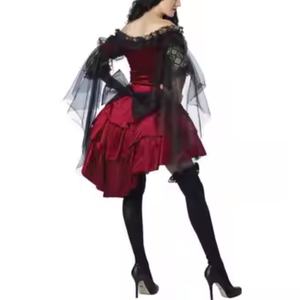 Disfraces Góticos de Alta Calidad al por Mayor para Mujer, Disfraces de Halloween, Mono para Mujer, Disfraces Retro de Halloween para Mujer - Product Image 4