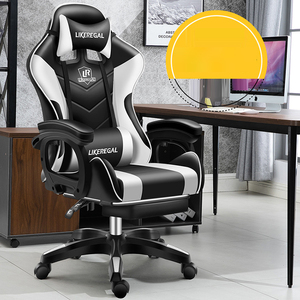 Fabrik-Großhandel Elektrischer Gaming-Stuhl mit Verstellbarer Rückenlehne, Armlehnen, Liftfunktion und Drehbarer Liegeposition - Product Image 4