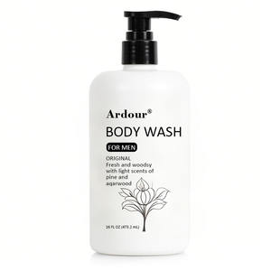 Glow Skin Nourishing Whitening Body Wash with Pure Epsom Salt Vitamin C & Citrus Orange for Radiant Skin - Product Image 5