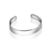 Bracelet Manchette Tendance en Acier Inoxydable 10mm « You Are Braver » avec Flèche Ouverte – Vente en Gros