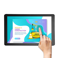 Terminal de point de vente en gros, panneau d'affichage mural de 13.3 pouces, tablette POE, Android, tout-en-un, pour la publicité