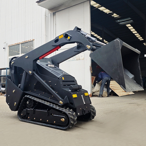 Thiết kế mới derette V1000 <span class=keywords><strong>mini</strong></span> theo dõi Skid Steer loader derette nhỏ loader nhỏ Skid Steer loader EPA động cơ diesel - Product Image 5