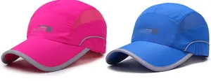 Vente en gros Casquette de sport personnalisée à séchage rapide respirante légère pour l'été avec protection UV pour l'extérieur, la randonnée et la course à pied pour hommes et femmes