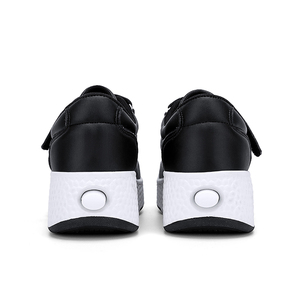 24 Pares de Zapatos de Ruedas Ajustables de Goma para Niños, Estilo Libre, Dos Ruedas, Coloridos, Casuales, para Niños, para Exteriores - Product Image 5