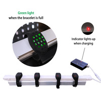 Gelang Timer LED Tahan Air Dapat Diisi Ulang Gelang Timer LED